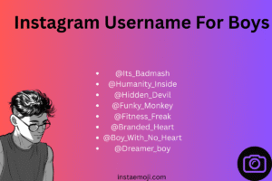 Instagram Username For Boys