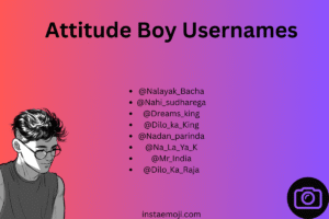 Attitude Boy Usernames