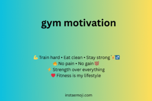 gym motivation
