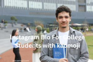 Instagram Bio For College Students with kaomoji