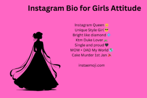 nstagram Bio for Girls Attitude