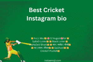 Best Cricket Instagram bio