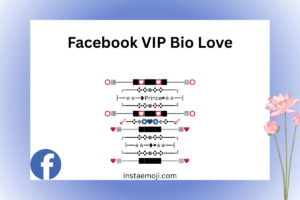 Facebook VIP Bio Love
