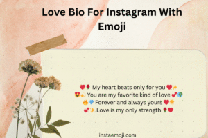 Read more about the article 450+ Best Love Bio For Instagram With Emoji (2025)