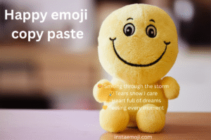 Happy emoji copy paste