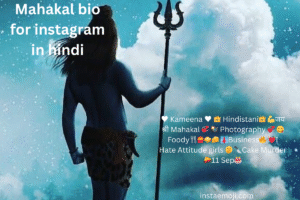 Mahakal bio for instagram in hindi
