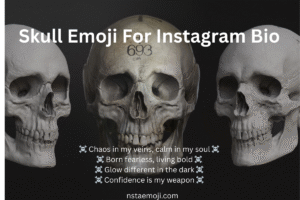 Skull Emoji For Instagram Bio