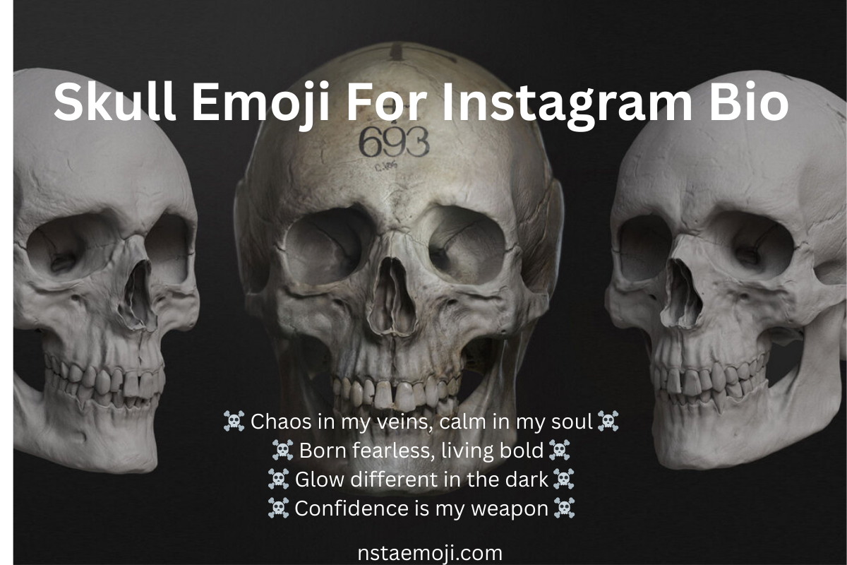 Read more about the article 200+ Skull Emoji For Instagram Bio (2026)