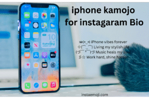 iphone kamojo for instagaram Bio